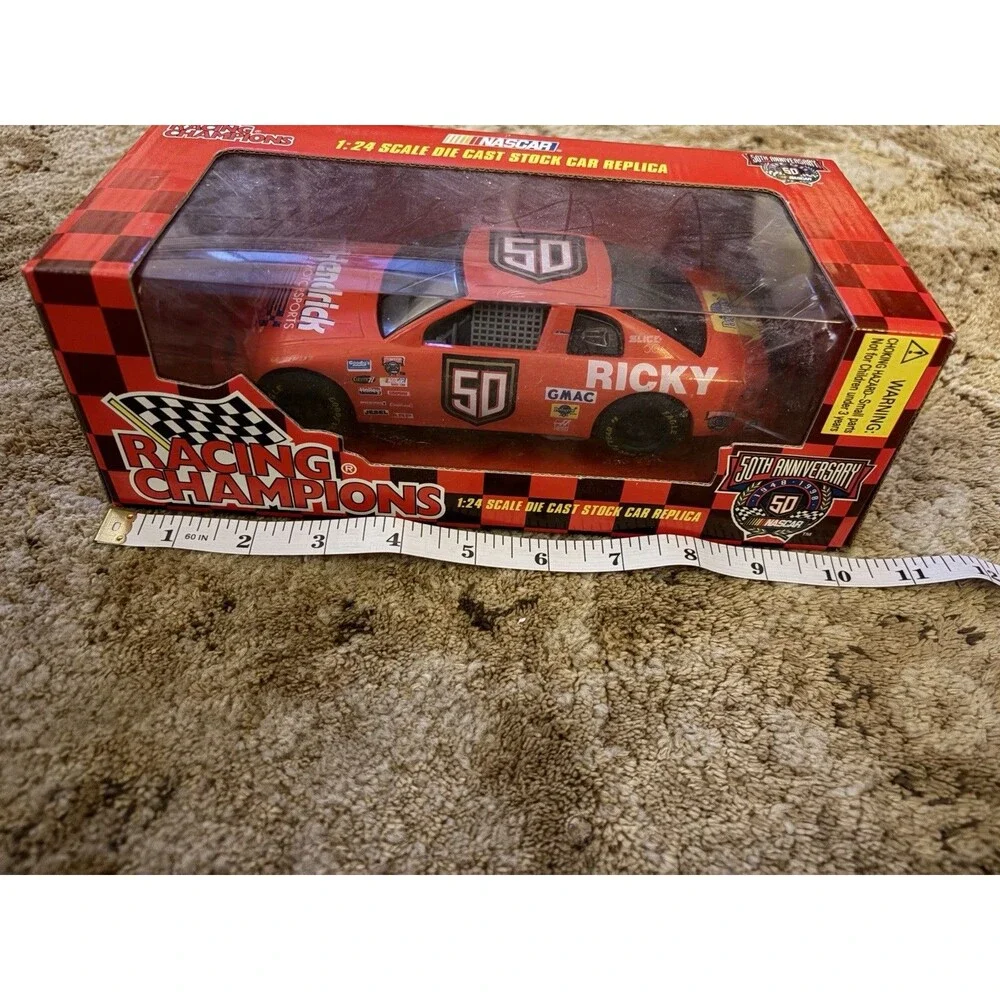 Racing Champions 1:24 NASCAR 50th Anniversary 1998 #50 Ricky Rudd NIB